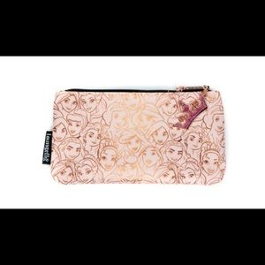LOUNGEFLY PRINCESS AOP COSMETIC BAG
